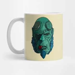 Hellboy (green version) Mug